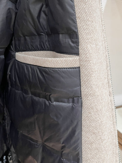 Loro Piana Knit Blend Down Jacket – 25FW