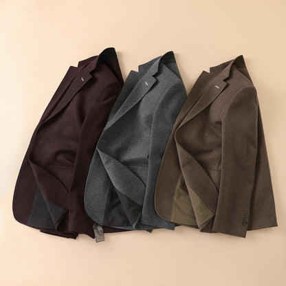 Zegna Men's Wool Houndstooth Blazer – 2025FW