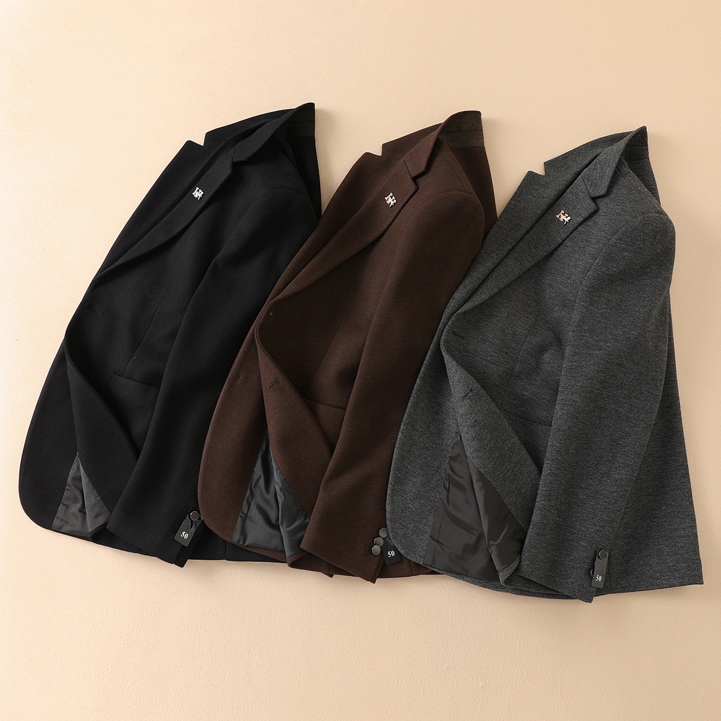 Hermès Men's Wool Houndstooth Blazer – 2025FW