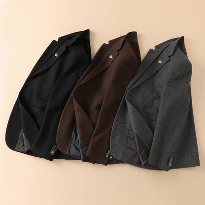 Hermès Men's Wool Houndstooth Blazer – 2025FW