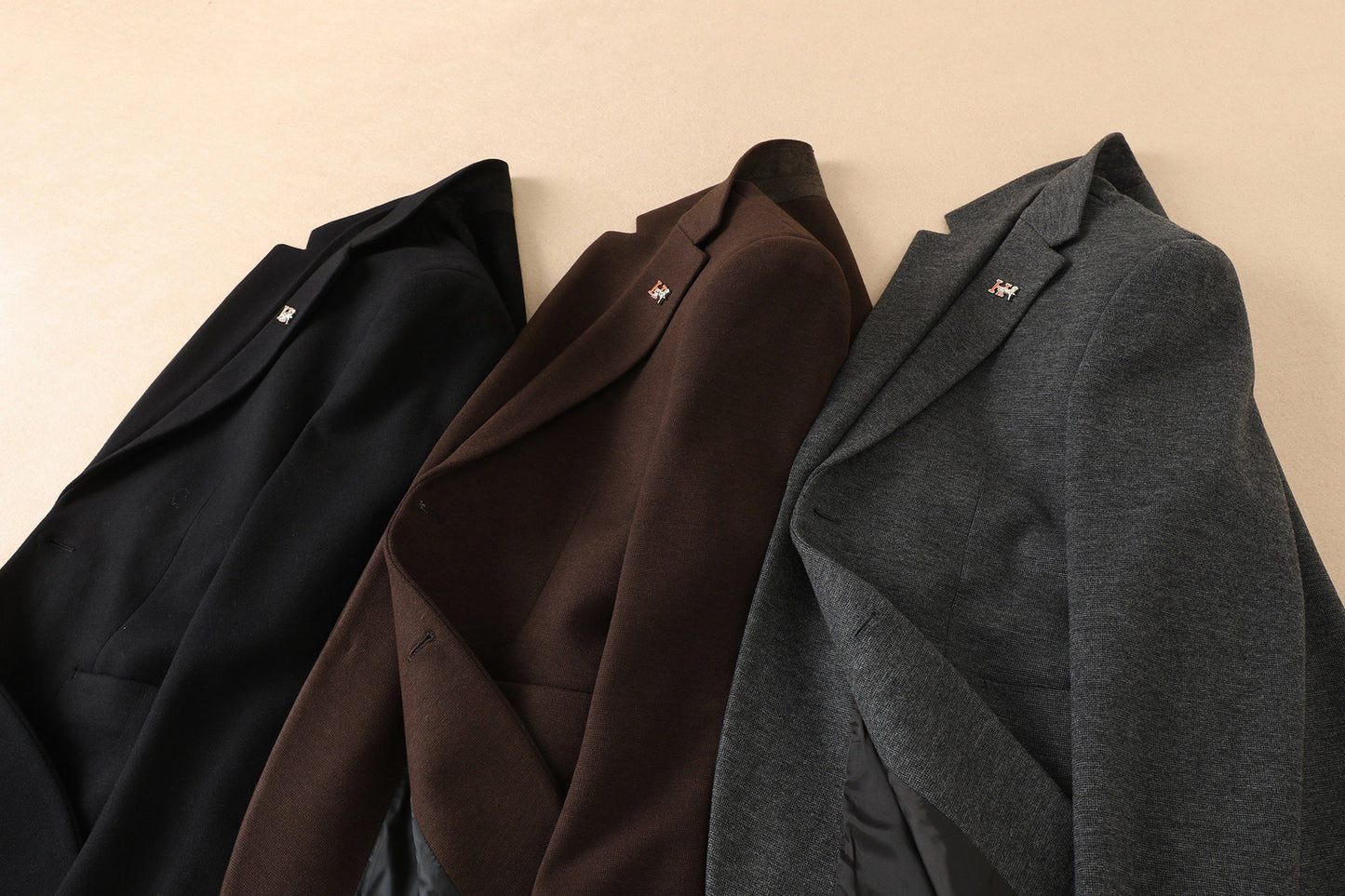 Hermès Men's Wool Houndstooth Blazer – 2025FW