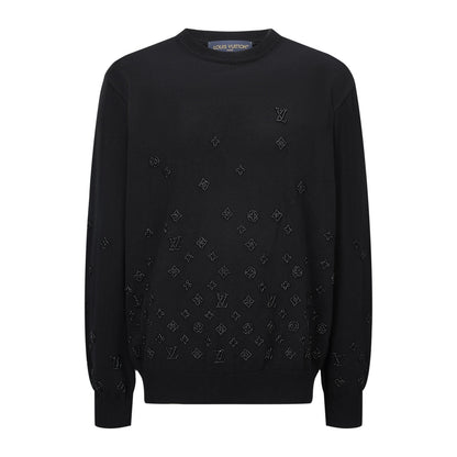 Louis Vuitton Gradient Beaded Knit Pullover