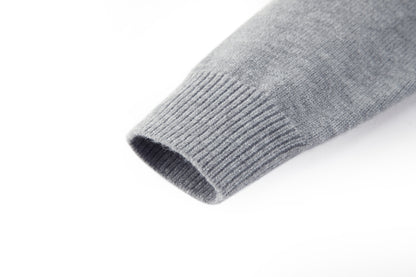 Celine Triomphe Embroidered Knit Sweater
