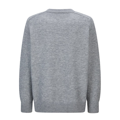 Celine Triomphe Embroidered Knit Sweater