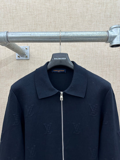 Louis Vuitton Jacquard Knit Jacket