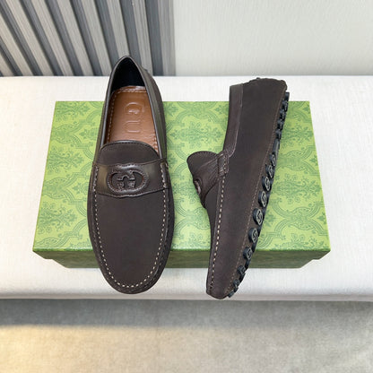 Gucci Premium Leather Loafers