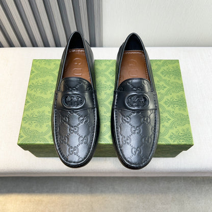Gucci Premium Leather Loafers