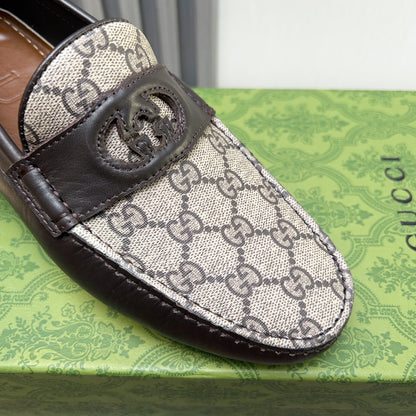 Gucci Premium Leather Loafers