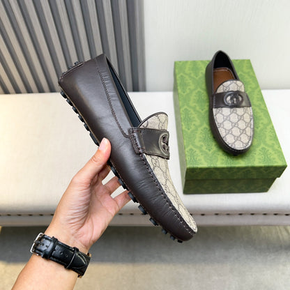 Gucci Premium Leather Loafers