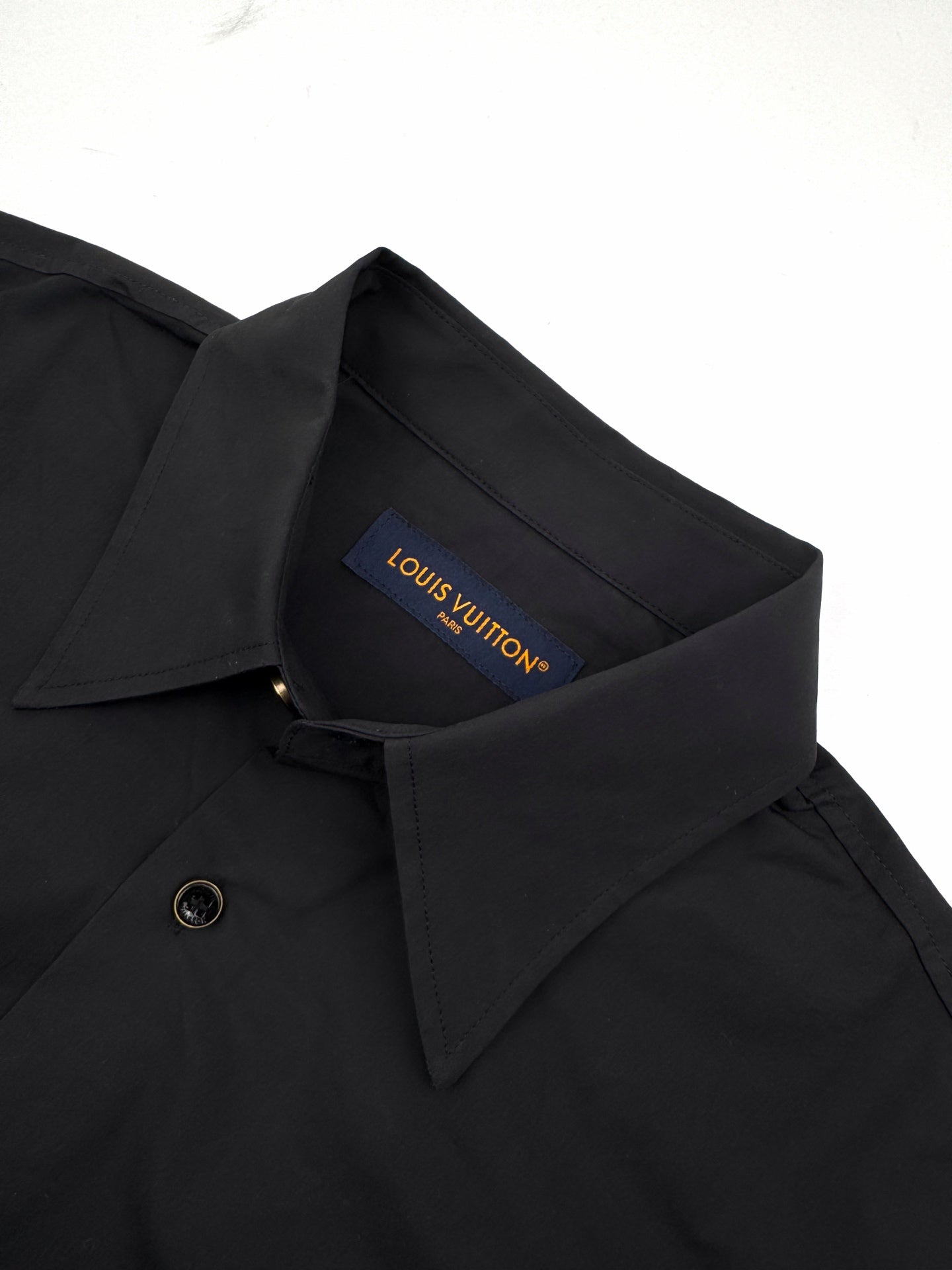 Louis Vuitton Beaded Signature Silk Blend Shirt
