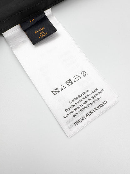 Louis Vuitton Beaded Signature Silk Blend Shirt