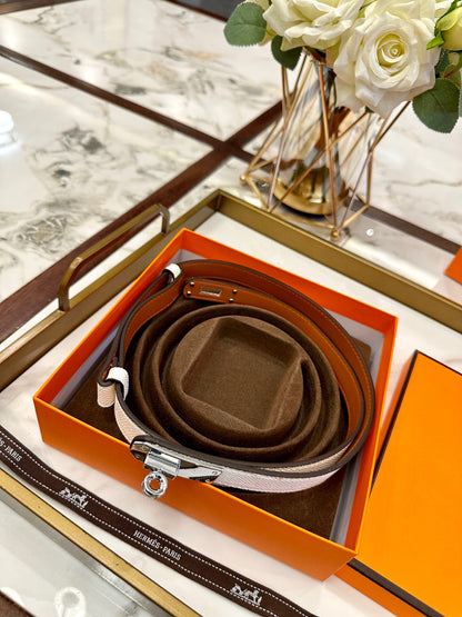 Hermès Slim Leather Belt – 2.0cm