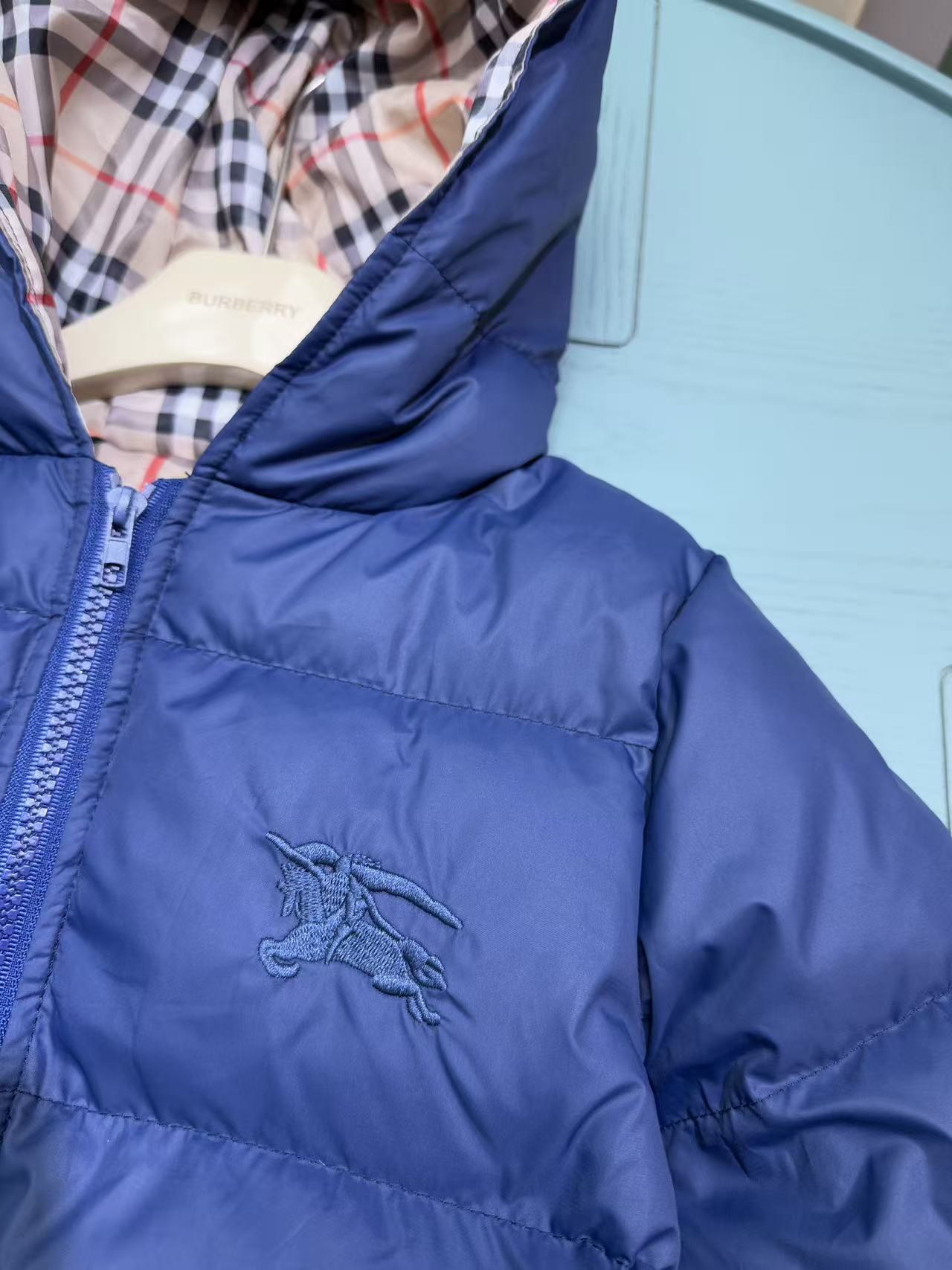 Burberry Classic Logo Puffer Jacket – Kids Collection – 2025SS