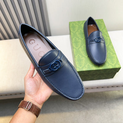 Gucci Premium Leather Loafers