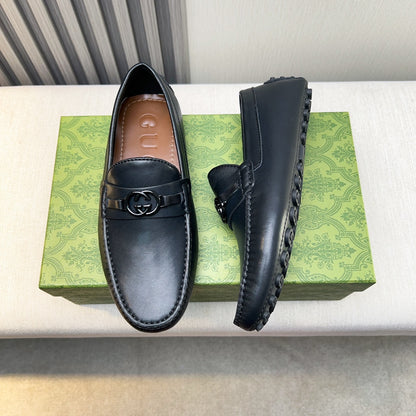 Gucci Premium Leather Loafers