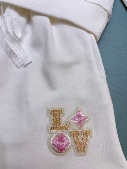 Louis Vuitton Kids Crewneck Sweatshirt and Skirt Set – 2025FW – Kids Collection