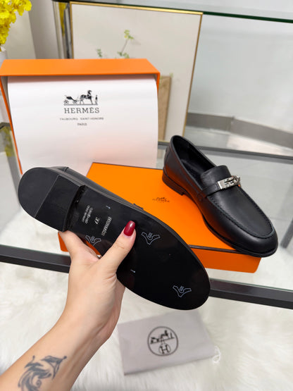 Hermès Classic Leather Sole Sandals