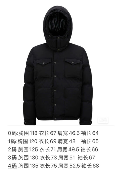 Moncler Hooded Puffer Jacket – 2025FW