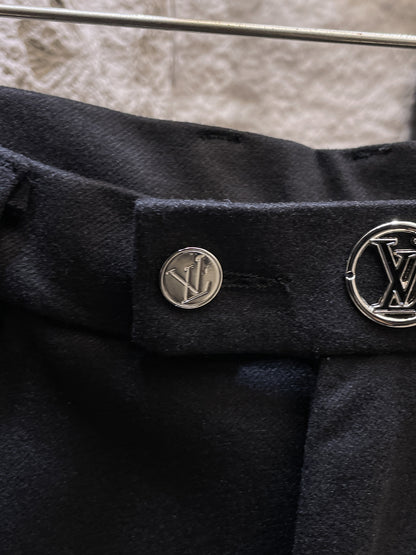 Louis Vuitton Wool Blend Dress Trousers – Autumn/Winter Collection