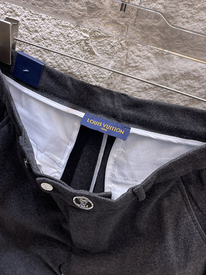 Louis Vuitton Wool Blend Dress Trousers – Autumn/Winter Collection