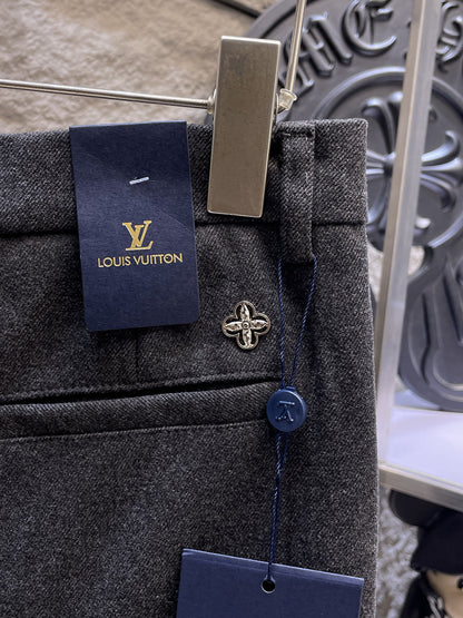 Louis Vuitton Wool Blend Dress Trousers – Autumn/Winter Collection