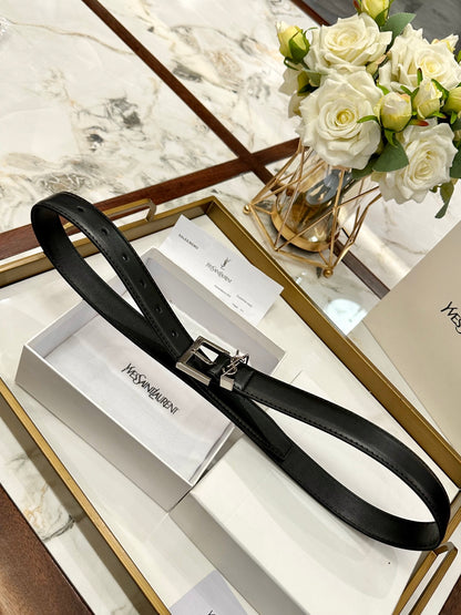 Saint Laurent Classic Leather Belt – 3.0cm