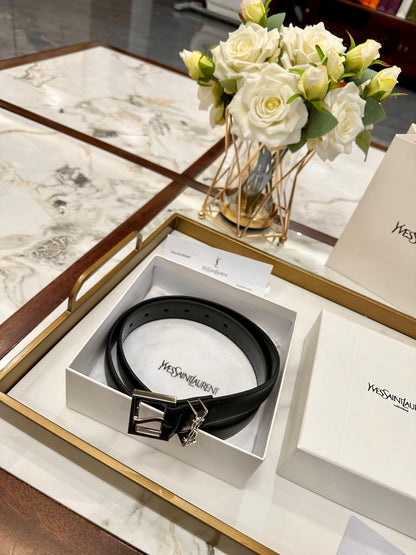 Saint Laurent Classic Leather Belt – 3.0cm