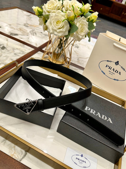 Prada Classic Fashion Belt – 3.0cm