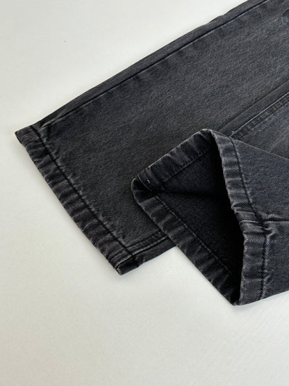 Loewe Anagram Embroidered Washed Distressed Jeans