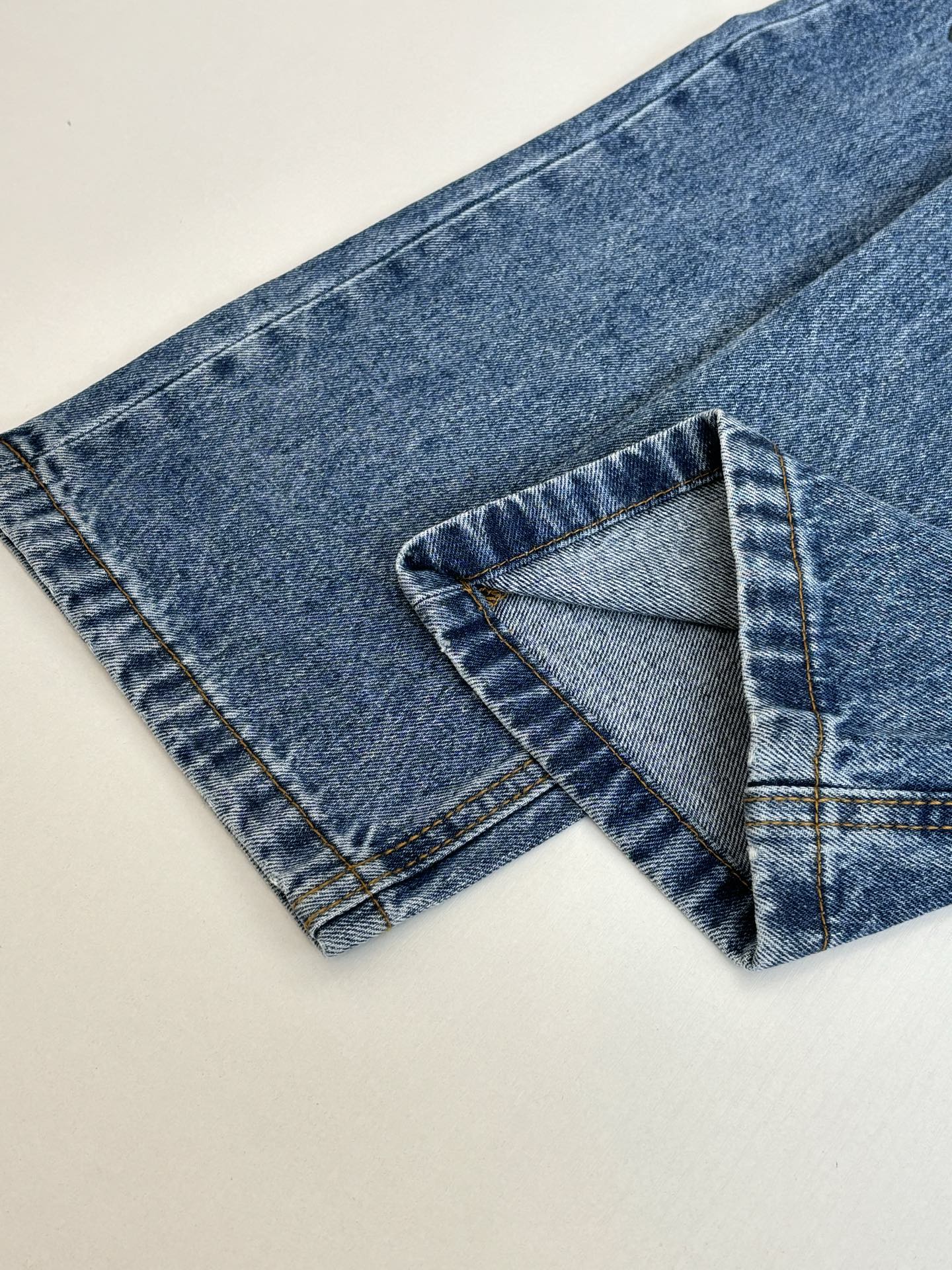 Loewe Anagram Embroidered Washed Distressed Jeans