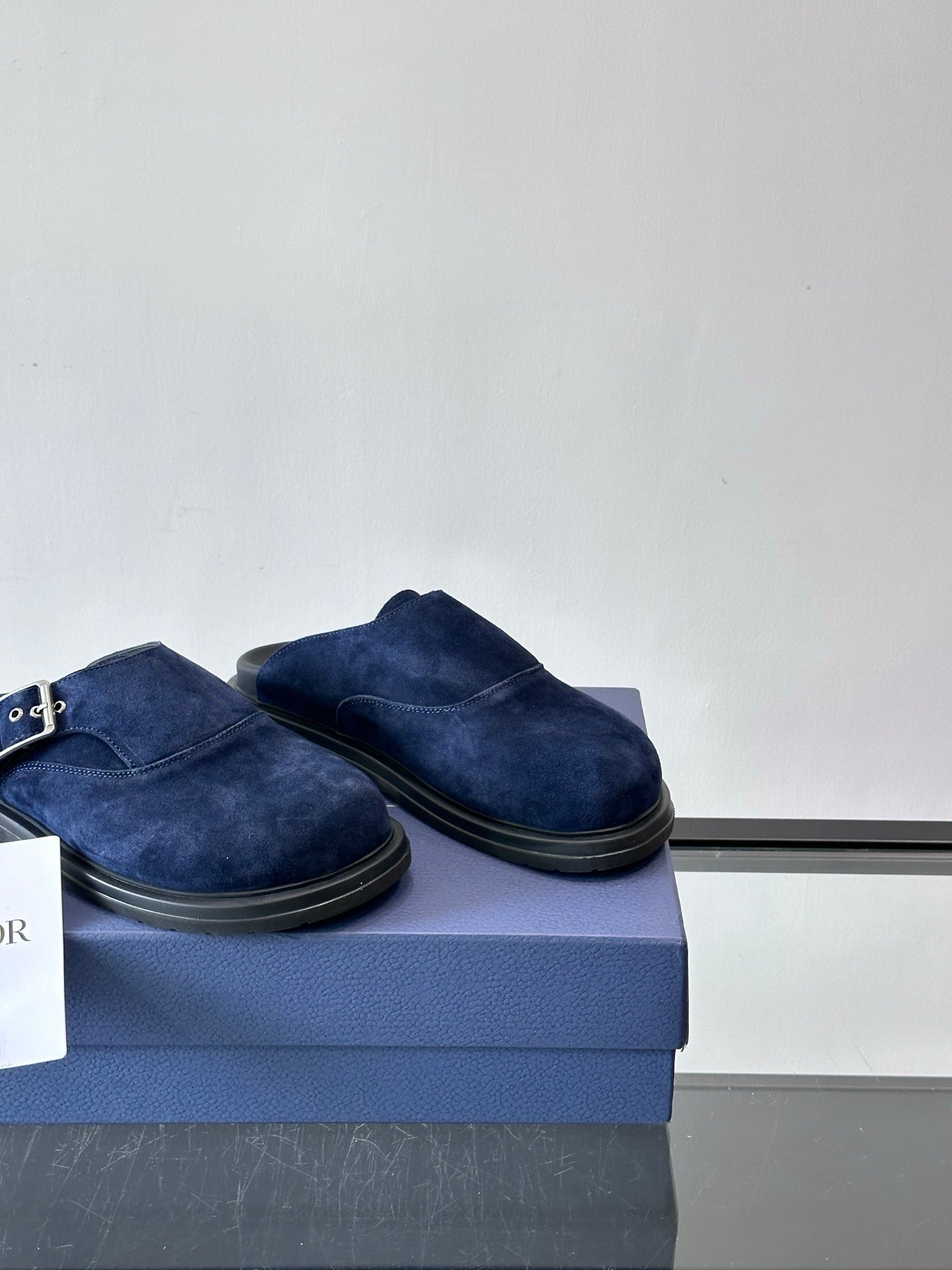 Dior Oblique Closed-Toe Mules