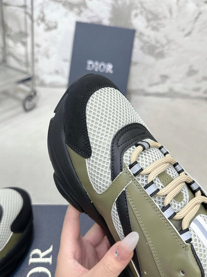 Dior B22 Men's Retro Jogging Sneakers