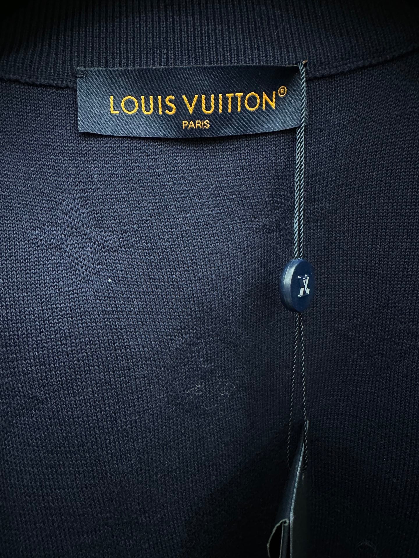 Louis Vuitton Monogram Embossed Zip-Up Sweatshirt – SS26