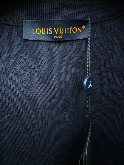 Louis Vuitton Monogram Embossed Zip-Up Sweatshirt – SS26