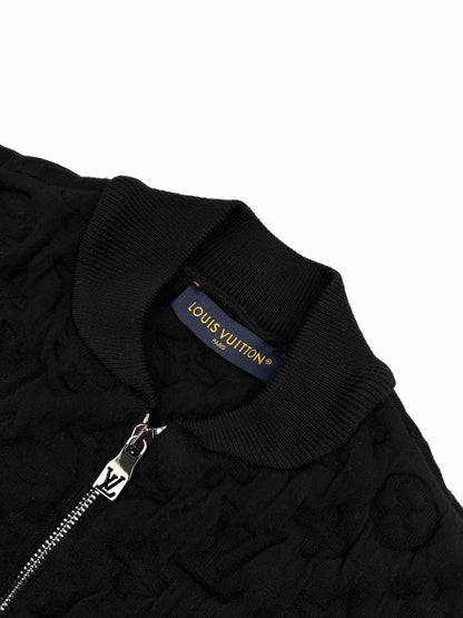 Louis Vuitton Padded Wool Monogram Flight Jacket