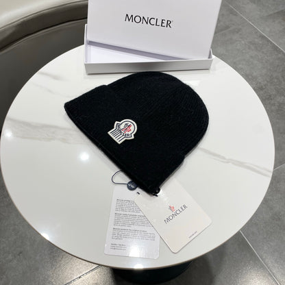 Moncler Knitted Beanie Hat