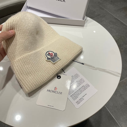 Moncler Knitted Beanie Hat