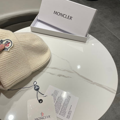 Moncler Knitted Beanie Hat