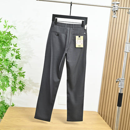 Zegna Men's Tailored Wool Blend Business Trousers – 2025FW