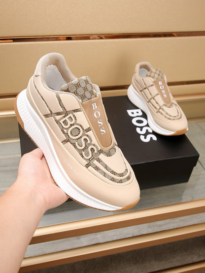 Boss New Men's Luxury Athletic Sneakers