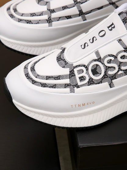 Boss New Men's Luxury Athletic Sneakers