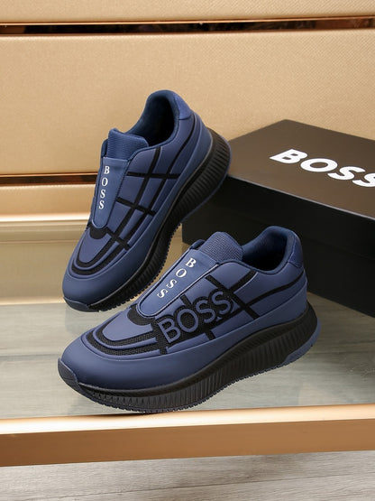 Boss New Men's Luxury Athletic Sneakers