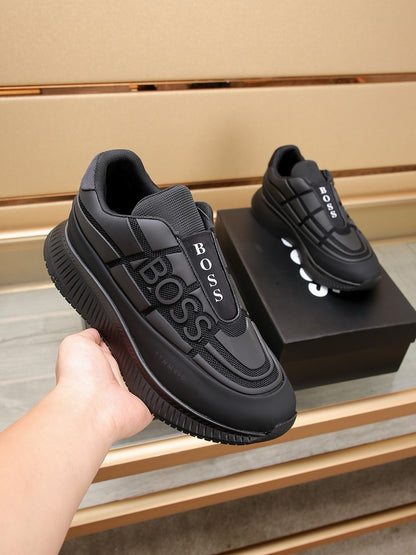 Boss New Men's Luxury Athletic Sneakers