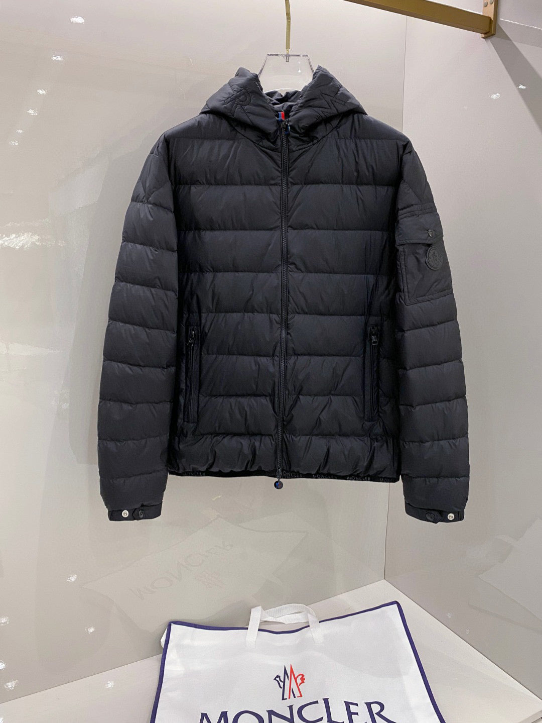 Moncler Men's Hooded Goose Down Jacket – 2025FW