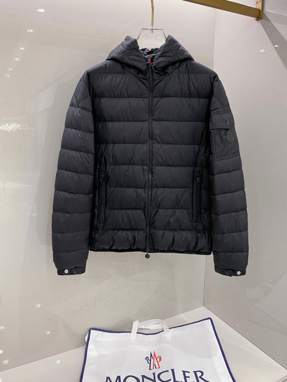 Moncler Men's Hooded Goose Down Jacket – 2025FW