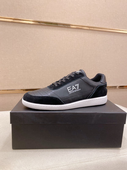 Armani Italian Leather Luxury Sneakers – New Collection