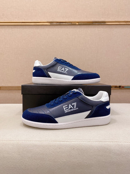 Armani Italian Leather Luxury Sneakers – New Collection