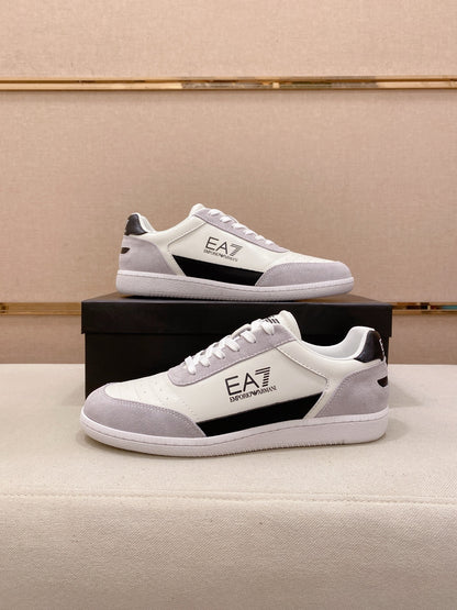Armani Italian Leather Luxury Sneakers – New Collection