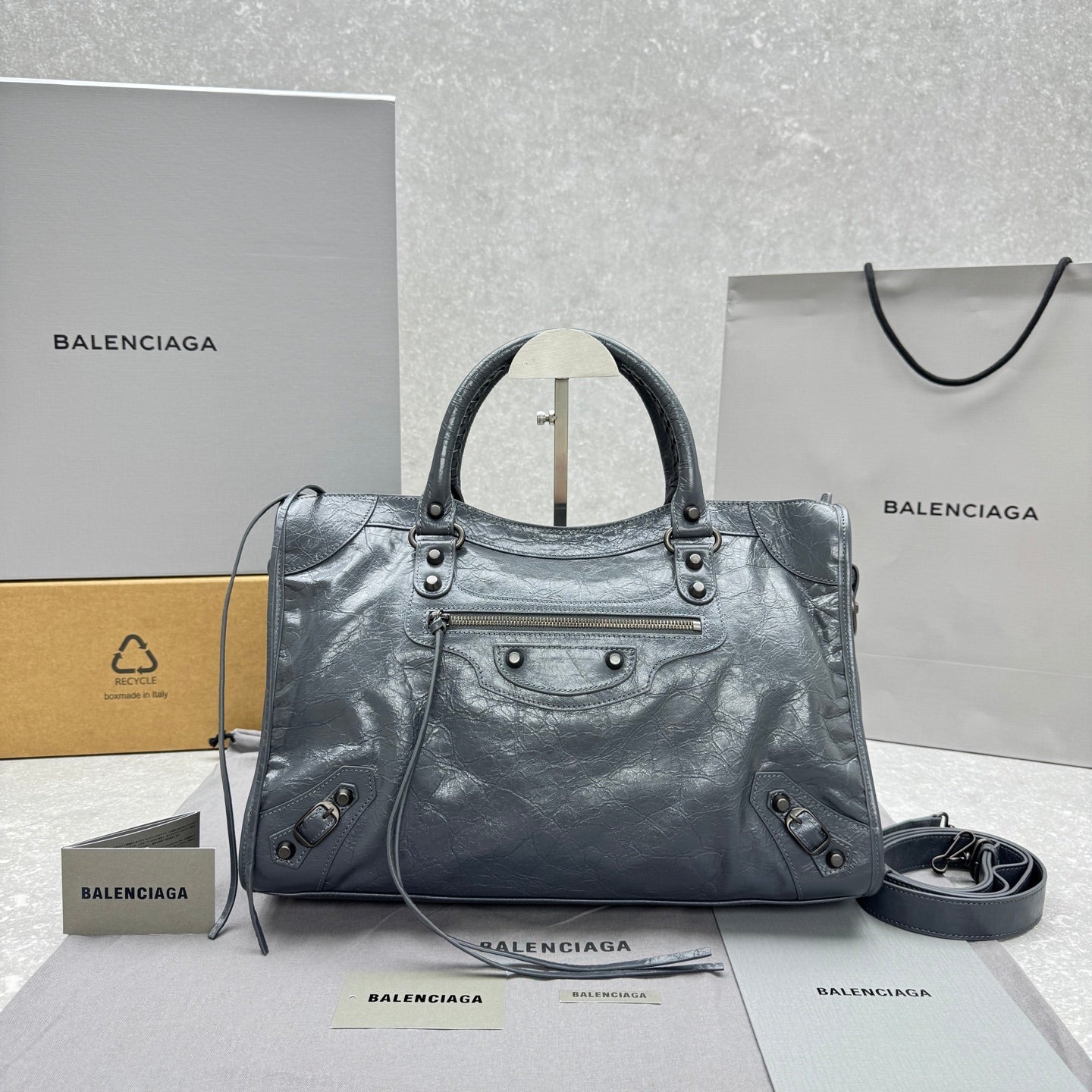 Balenciaga Le City Medium Shoulder Bag