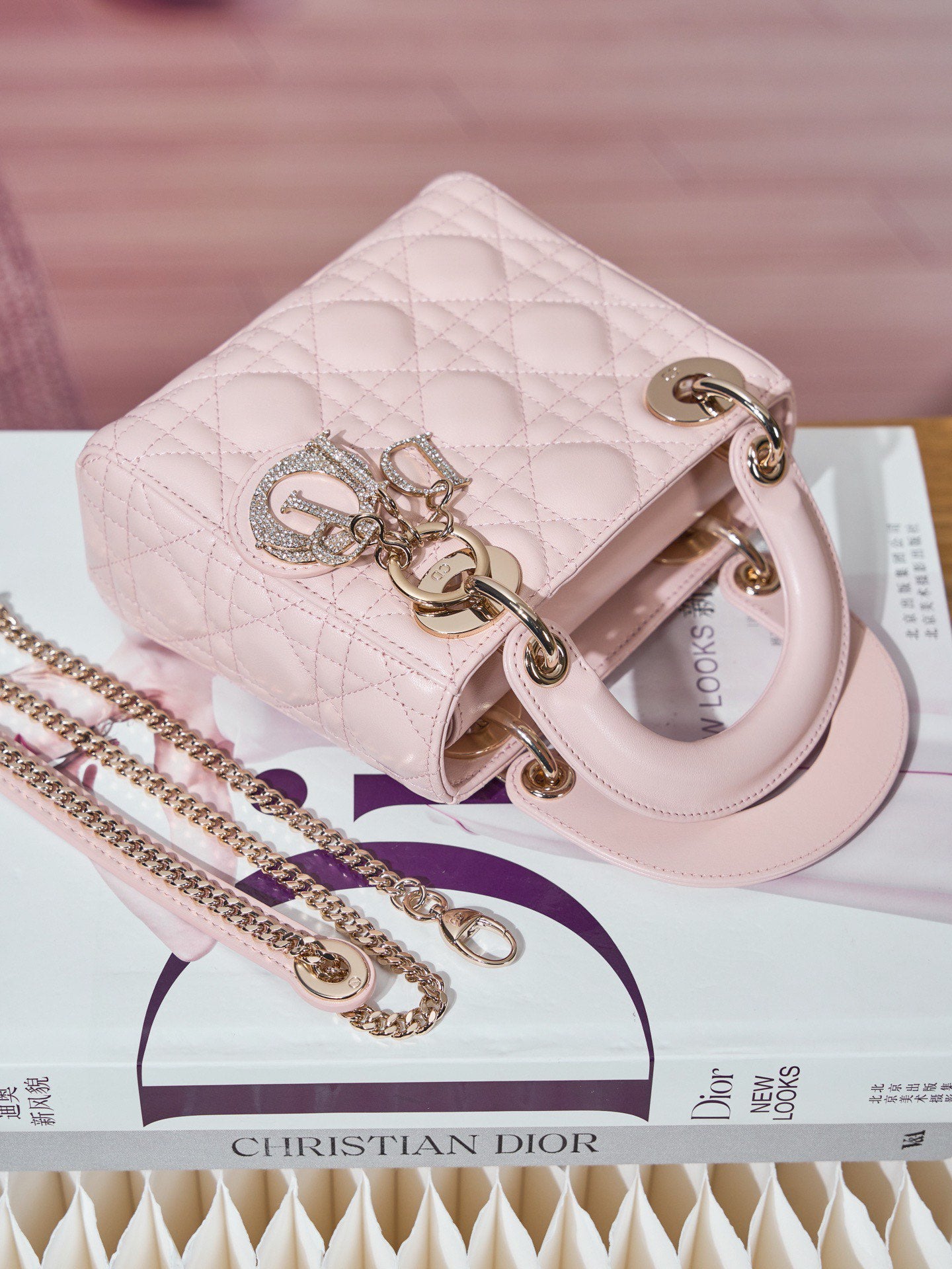 Dior Classic Lady Lambskin Handbag